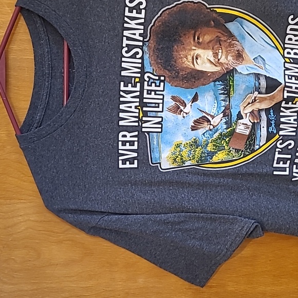 Bob Ross T-Shirt Adult L - Picture 4 of 5